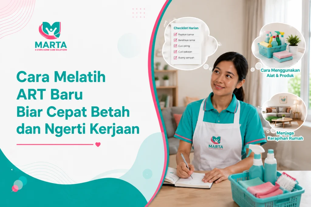 Cara Melatih ART Baru Biar Cepat Betah dan Ngerti Kerjaan